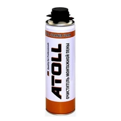 Очиститель монтажной пены ATOLL 500 мл/12 для свежей и затвердевшей пены