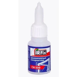 Клей секундный цианоакрилатный СА-550 20 г IRFIX /20 шт