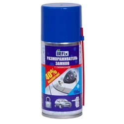Размораживатель замков в т.ч автомобиля с силиконом 150 мл IRFIX /12 шт