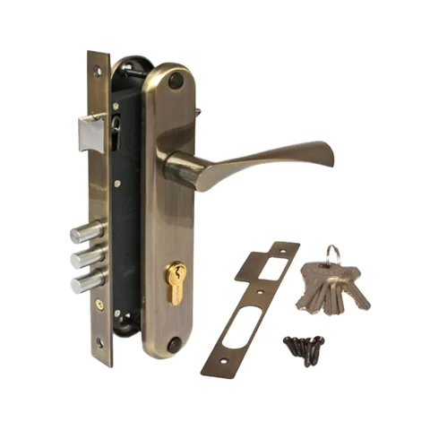 Замок врезной с ручкой 2223/60 - АВ АПЕКС