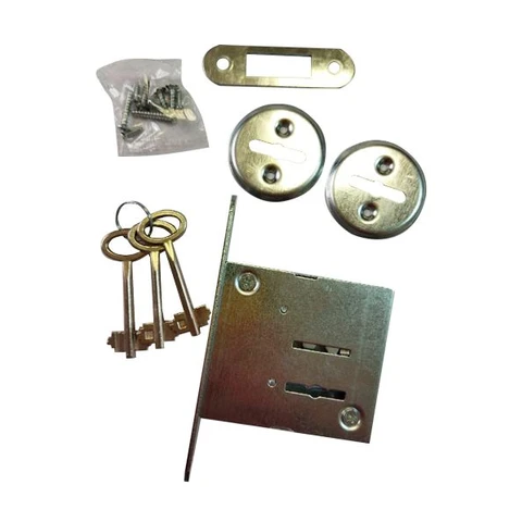 Замок врезной сувальдный ЗВ 8-А 3 кл плоский ригель Антал /50 шт.