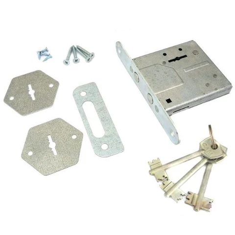 Замок врезной сувальдный ЗВ 8-4 /13 2 ригеля(76610) Просам/30 шт.