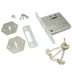 Замок врезной сувальдный ЗВ 8-4 /13 2 ригеля(76610) Просам/30 шт.