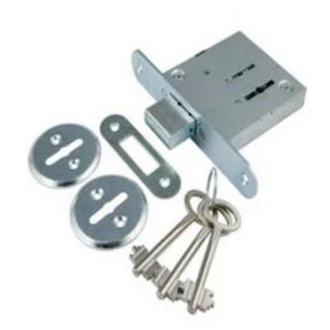 Замок врезной сувальдный ЗВ 8-4 С/13 (76601) б/пл 3 ригеля Просам/30 шт