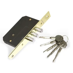 Замок врезной цилиндровый ЗВ 189-ЗМФ-5 3-ригеля (5 ключей) /Антал