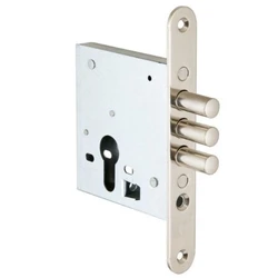 Замок врезной цилиндровый ЗВ1-2-0 6 кл.Просам/20 шт.