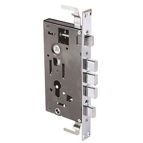 Замок врезной SP-M-AUTO б/ручек, б/цилиндра автом. запирание (Китайские двери)/12 шт