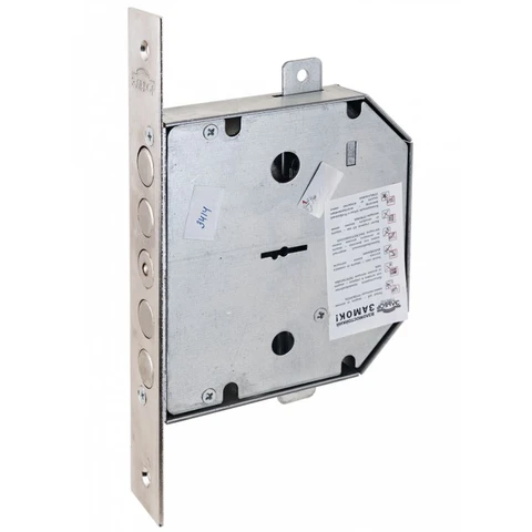 Замок гаражный Гранит врезной+ тяги (1.06.02.5) 5 кл Эльбор/10 шт.