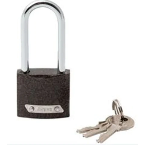 Замок навесной PD-01-32 L длинная дужка Avers /12 шт. уп