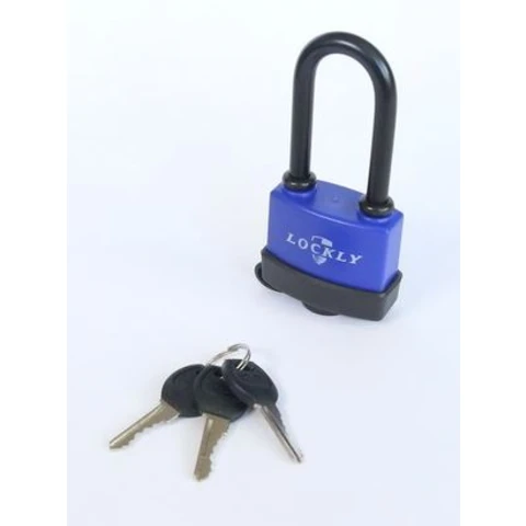 Замок навесной ВС 1-36-55 L (60 мм) влагост. длин.дужка LOCKLY/6 шт.48 шт