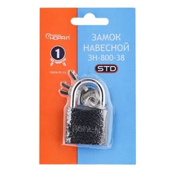 Замок навесной ЗН 800 38мм (3кл) НОРА-М