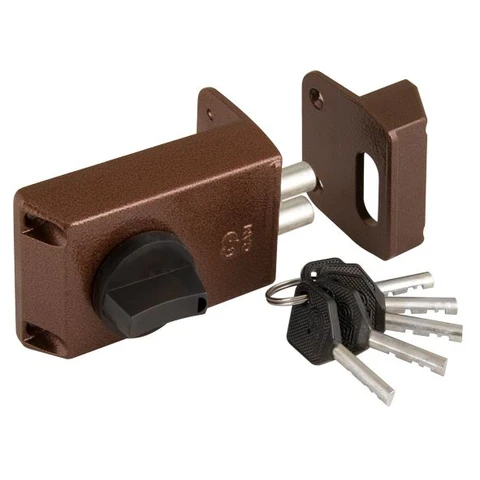 Замок накладной ЗНД-1А/Д полимерн/Просам