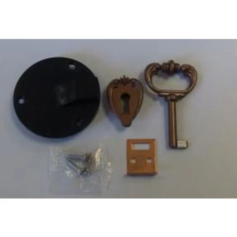 Замок мебельный № 899 круглый