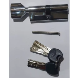 Личинка-цилиндр мех. Z100Р-60-V -CP 5 перф. кл/верт. хром /12 шт.