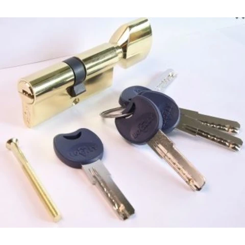 Личинка-цилиндр мех. Z100Р-70 -V-G 5 перф. кл/верт. золото /12 шт.