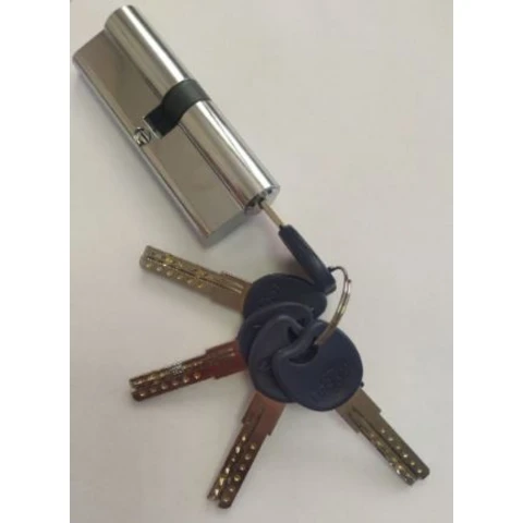 Личинка-цилиндр мех. Z100Р-80 -CP 5 перф. кл/кл. хром /12 шт.