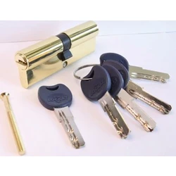 Личинка-цилиндр мех. Z100Р-80-G 5 перф. кл/кл. золото/12 шт.