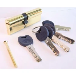 Личинка-цилиндр мех. Z100Р-80(35/45)-G 5 перф. кл/кл золото/12 шт.