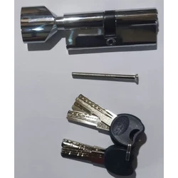 Личинка-цилиндр мех. Z100Р-90-V-CP 5 перф. кл/верт. хром /12 шт.