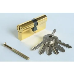 Личинка-цилиндр мех. Антал ZA(МЦ-)60-G 5 кл. 60 мм кл/кл латунь)/12 шт.