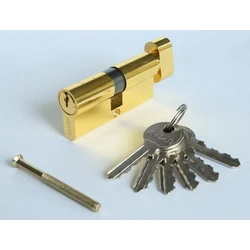 Личинка-цилиндр мех. Антал ZA(МЦ-)60-G-V 5 кл. 60 мм кл/верт латунь)/12 шт.