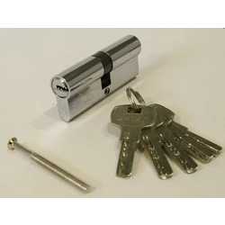 Личинка-цилиндр мех. Антал ZP-60-N 5 перф. кл/кл хром/12 шт