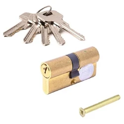 Личинка-цилиндр мех. АПЕКС SC-60-Z-G ключ/кл.золото 25-10-25