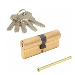 Личинка-цилиндр мех. АПЕКС SC-70-Z-G ключ/кл.золото 30-10-30