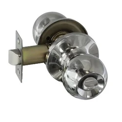 Ручка-Защелка ШАР ЗШ-03 CP ( хром) фикс./30 шт.