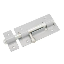 Задвижка дверная Секрет ЗД-01 круглыйт ригель (металлик)