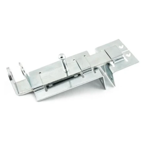 Задвижка дверная Секрет ЗД-04 с проушиной (белый)