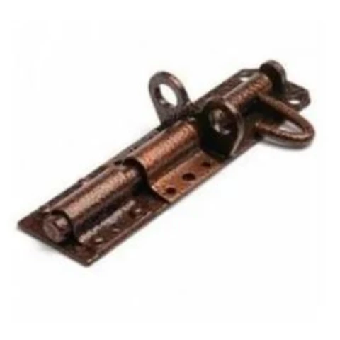 Задвижка дверная ЗТ-150 медь антик 