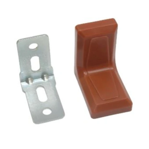 Уголок 26*26 с декоративной накладкой корич/цинк(250) Металлист