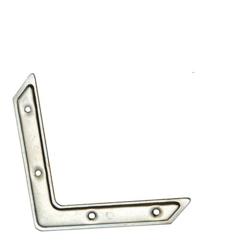 Уголок рамный 100х100 выпукл. белый цинк Металлист/500 шт.