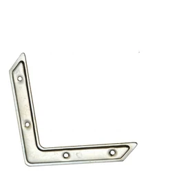 Уголок рамный 100х100 выпукл. белый цинк Металлист/500 шт.