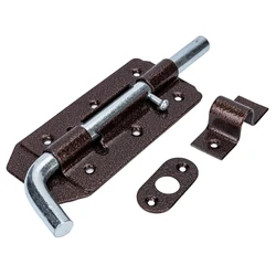 Задвижка-засов гаражный круглый ригель Делга/20 шт.