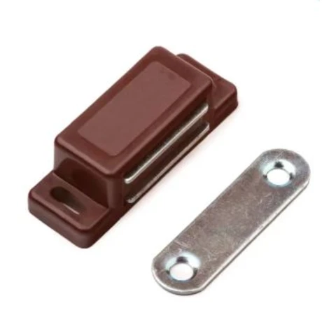 Защелка меб. магнитная БОЛЬШАЯ NV-31 АС медь/80 шт.