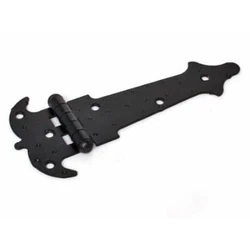 Петля-стрела фигурная ПС-150 черный матовый/20 шт.