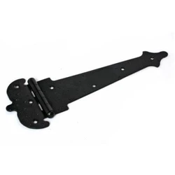 Петля-стрела фигурная ПС-250 черный матовый/10 шт.