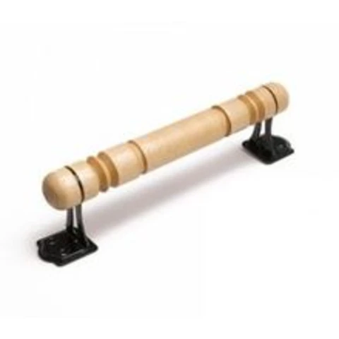 Ручка-скоба РС-200 деревян. накладка/60 шт.