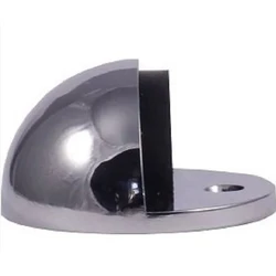 Упор дверной б/штыря хром