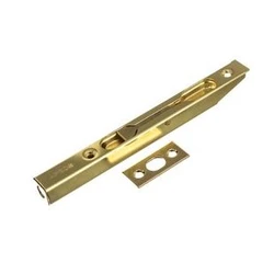 Шпингалет-задвижка торцевая FB-01-140 золото/20 шт.