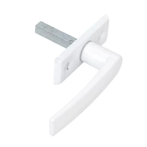 Ручка оконная РО-10 белая полимерная Евроручка/40 шт