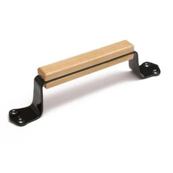 Ручка-скоба РС-100 деревян.накладка/Н.Новгород