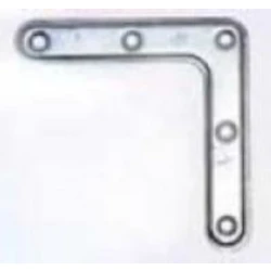 Уголок рамный 75-1 цинк белый Стис-М/300 шт.