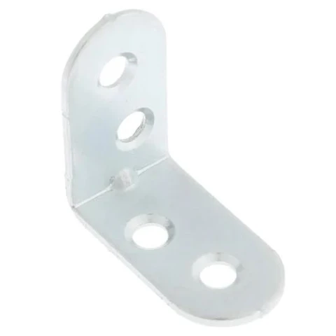 Мебельный кронштейн МК 30х30х16х1,5, цинк белый