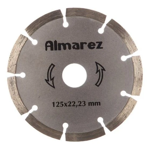 Диск отрезной алмазный сухой рез 125х22,23мм 