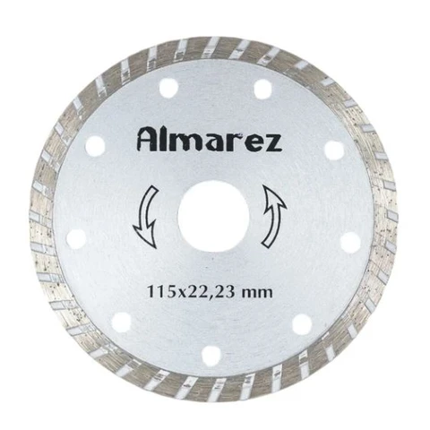 Диск отрезной алмазный 115 х 22,23 мм Железобетон-Турбо 