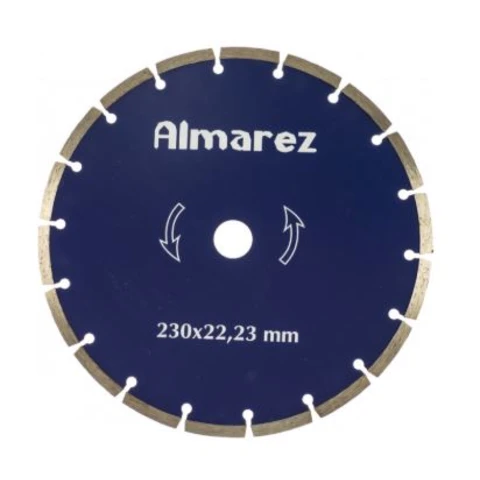 Диск отрезной алмазный 230 х 22,23 мм сухой резки кирпич 