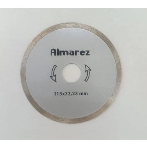 Диск отрезной алмазный 115х1,2х22,23 мм мокрый рез ТОНКИЙ 